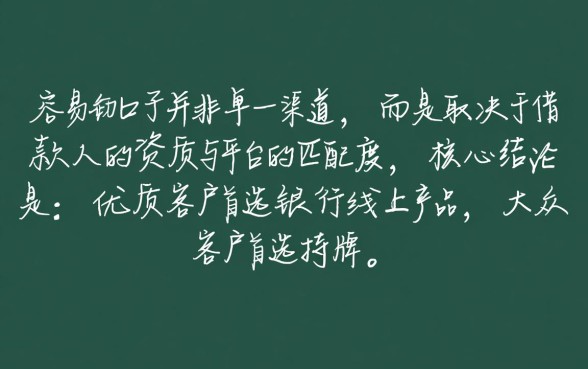 2026有哪些网贷秒批口子