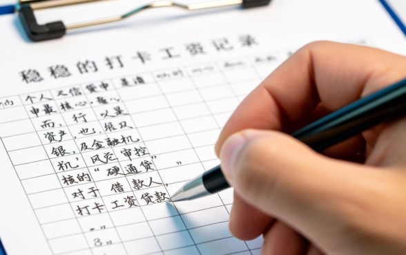 有打卡工资哪里能贷容易下款