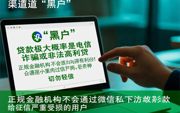微信黑户口子贷款怎么申请