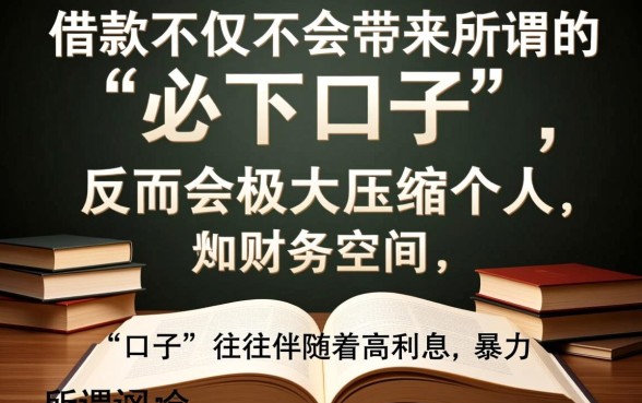 逾期借款必下口子是真的吗
