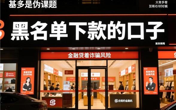黑名单下款的口子有哪些?2026年不看征信能下款吗? 2026年不看征信能下款吗