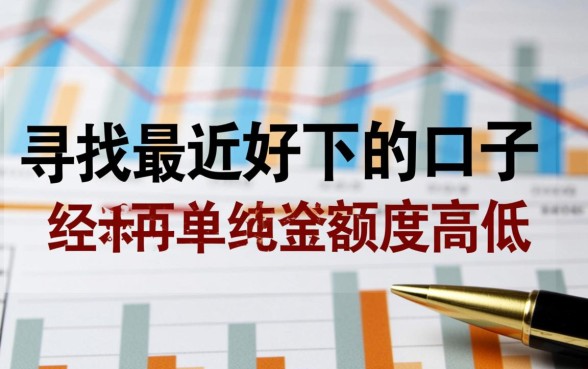 2026容易下款的口子怎么申请