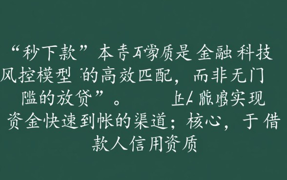 2026不用审核必下款是真的吗