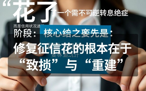 征信花了怎么养回来最快