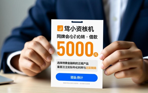 五千块钱借款口子怎么申请