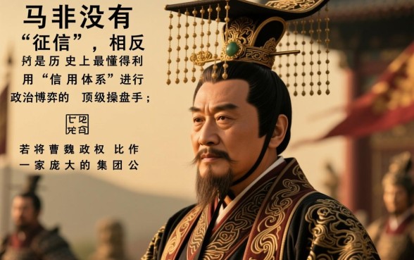 司马懿为什么不上征信是真的吗