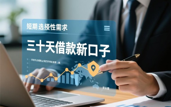 三十天借款新口子怎么申请