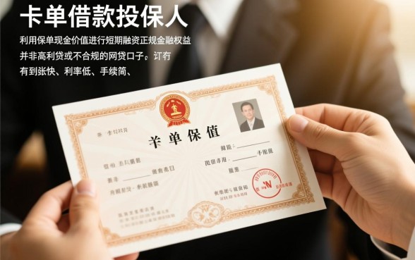 保单借款哪里可以借