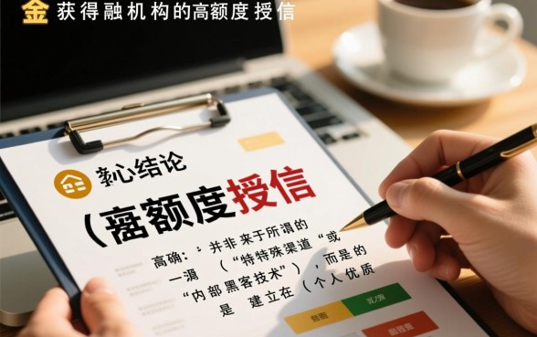 2026容易下大额的口子怎么申请