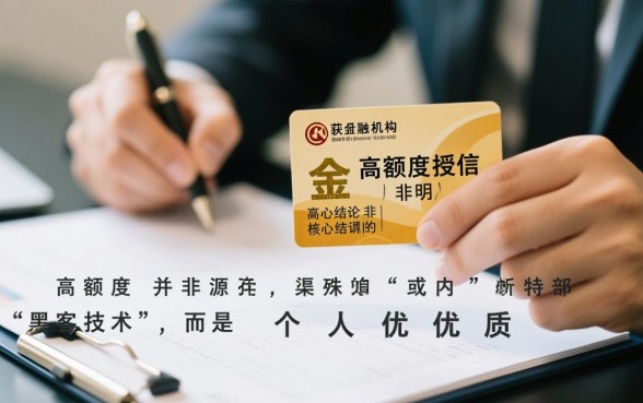 2026容易下大额的口子怎么申请