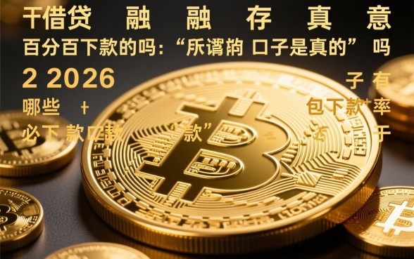 百分百下款的口子是真的吗
