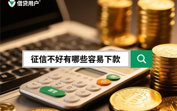 什么借款口子必过,征信不好有哪些容易下款的? 征信不好有哪些容易下款的