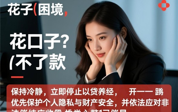 黑花口子还不了款怎么办
