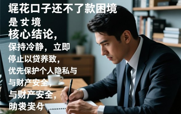 黑花口子还不了款怎么办