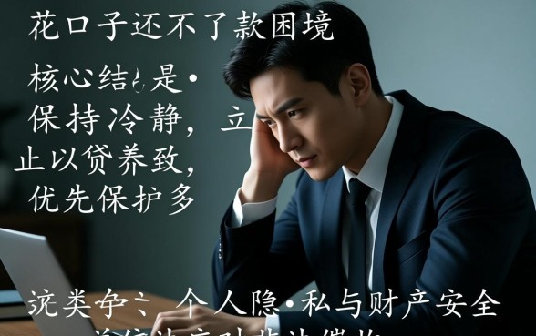 黑花口子还不了款怎么办