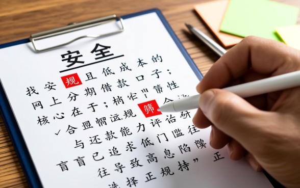 网上分期借款口子怎么申请