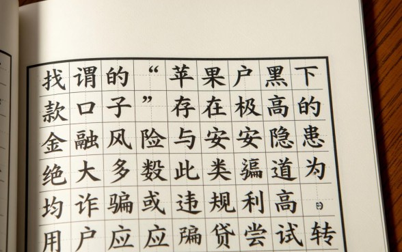 苹果黑户下款口子是真的吗