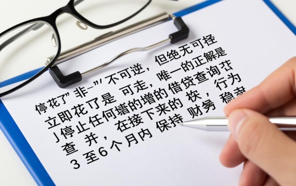 征信花了怎么养才能恢复征信