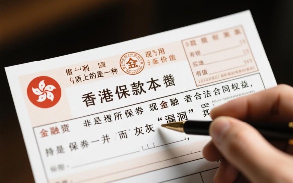 香港保单借款口子有哪些