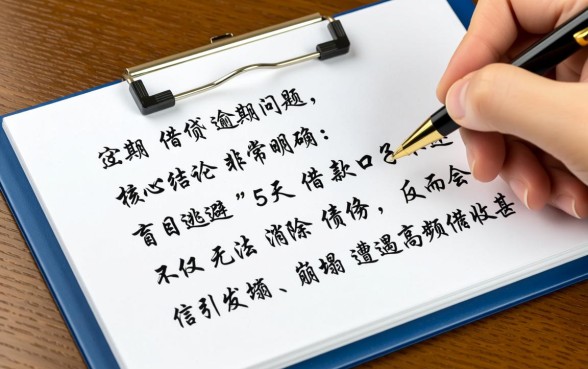 5天借款口子不还会怎么样