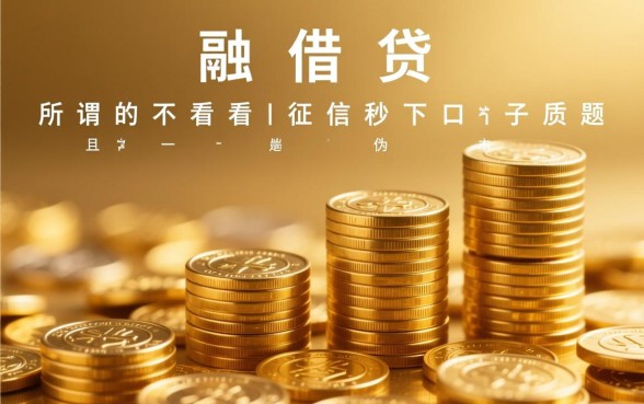 2026不看征信秒下款有哪些