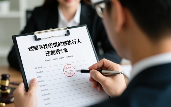 哪里有被执行的贷款口子