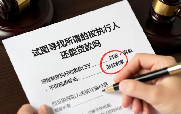 哪里有被执行的贷款口子