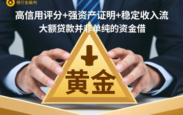 大额贷款怎么申请容易通过