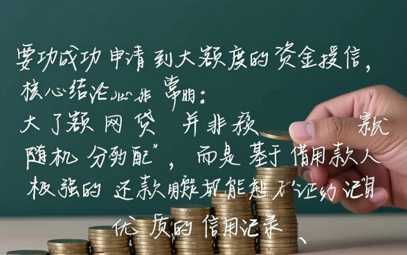 可以贷大额的网贷有哪些