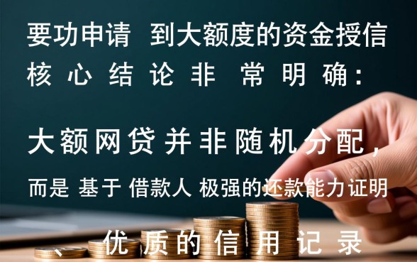 可以贷大额的网贷有哪些