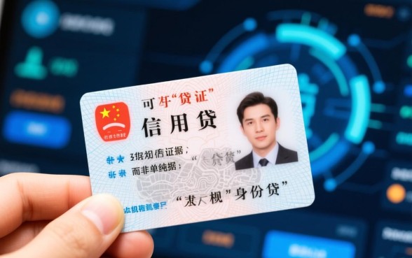 凭二代身份证贷款怎么申请