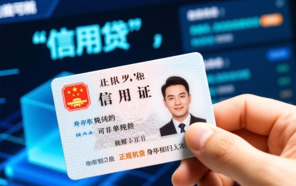 凭二代身份证贷款怎么申请