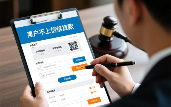 黑户不上征信贷款能下款吗