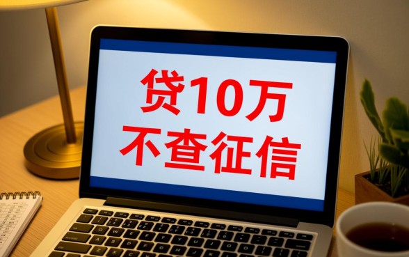 贷10万不查征信是真的吗