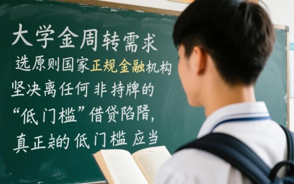 大学生低门槛贷款怎么申请