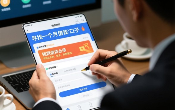一个月借钱的口子怎么申请
