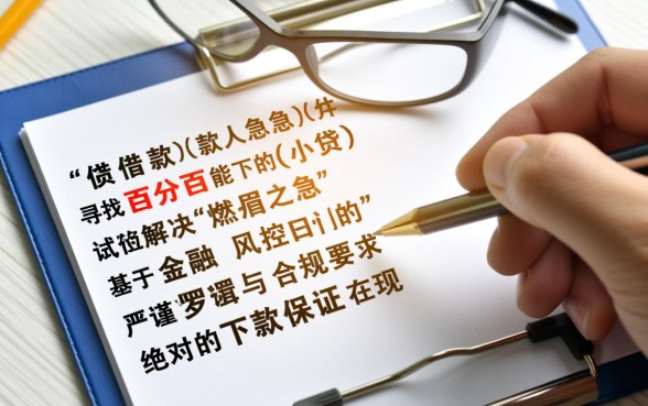 百分百能下的小贷是真的吗