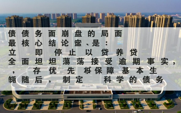 20个口子全逾期怎么办