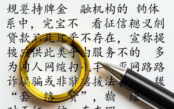 简单贷款不看征信是真的吗