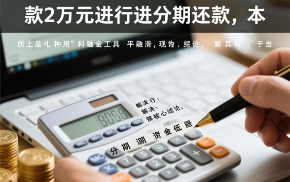 借款2万分期还款利息多少