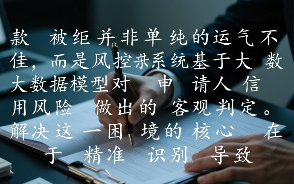网上借款到处被拒怎么办