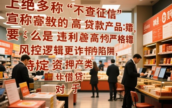 贷款不查征信报告是真的吗