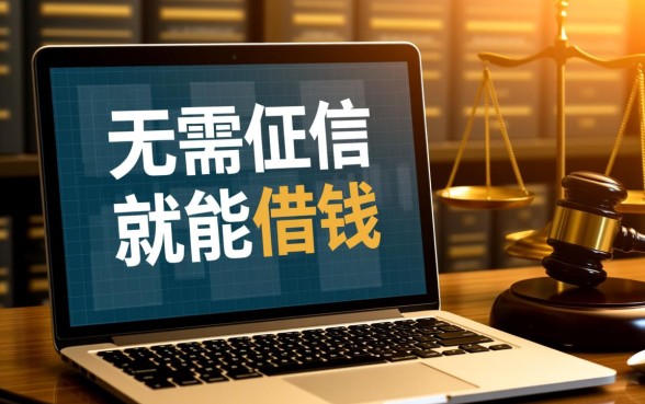 无需征信就能借钱是真的吗