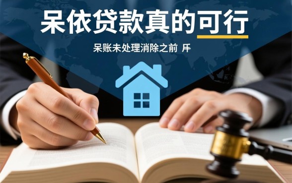 征信有呆账怎么消除才能成功贷款
