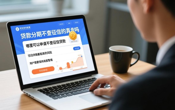 贷款分期不查征信是真的吗