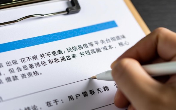 民信易借征信花了能过吗