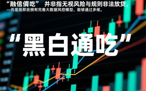 黑白通吃的网贷口子是真的吗
