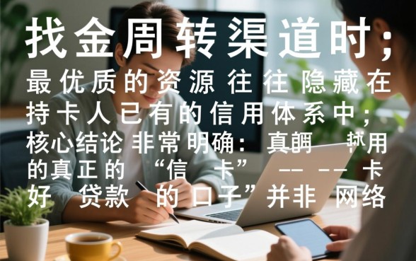 信用卡好贷款的口子有哪些