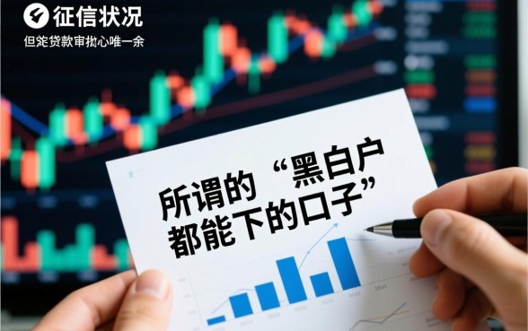 黑白户都能下的口子有哪些