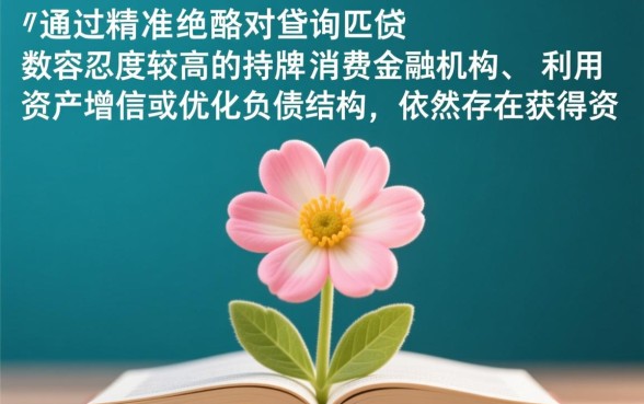 征信花能下款的口子有哪些
